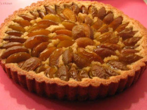 Tarte aux reines claudes - Reine Claude-Kuchen - Préparation etape 4
