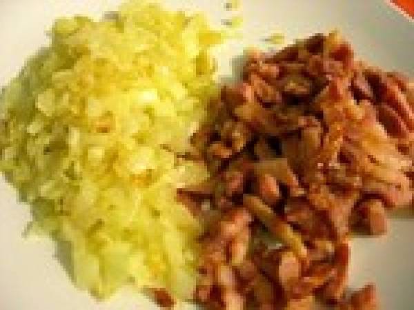 Chayottes au gratin - Préparation etape 3