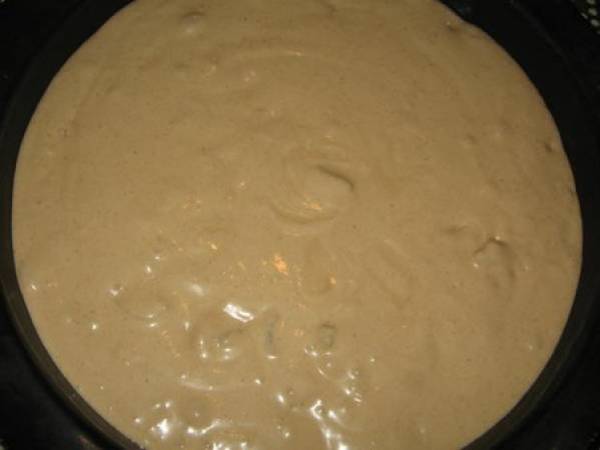 Gateau a la farine de chataigne et aux poires, un petit coucou a aurélien - Préparation etape 5