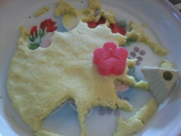 Mbessess ou harcha au miel + étapes - Préparation etape 5