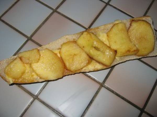 Tartine au magret de canard - Préparation etape 3