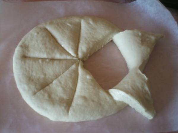 Pain soleil marocain ou tournesol à l'huile d'olive - Préparation etape 5