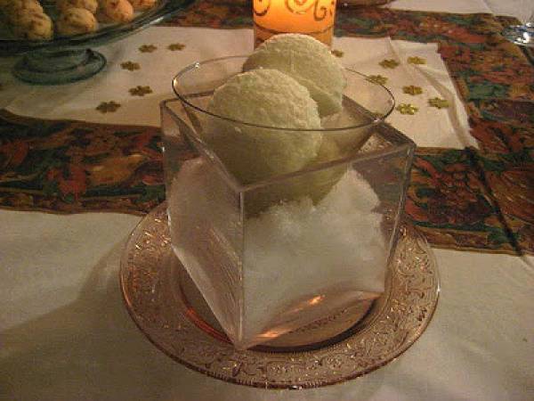 Sorbet à la neige, vraie de vraie neige - Préparation etape 2