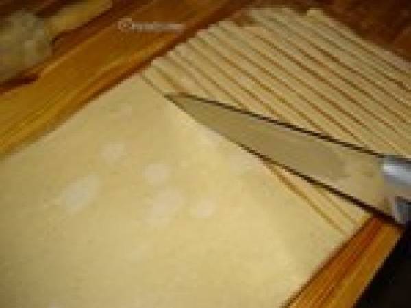 Spatzle (nouilles allemandes) - Préparation etape 7