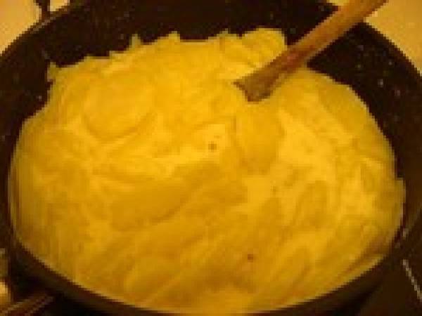 Gratin de pommes de terre au confit de canard - Préparation etape 5