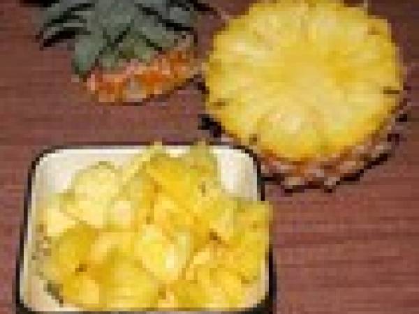 Pancakes à l'ananas ou à la banane - Préparation etape 2