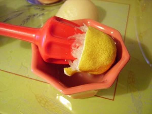 Verrines poires framboises by Cyril - Préparation etape 2