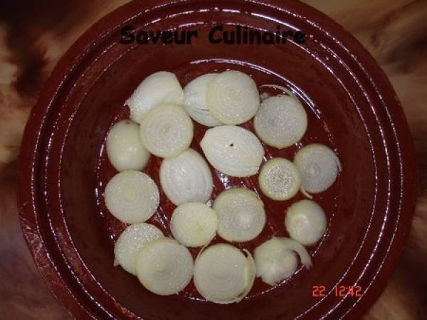 Congre Tajine Aux legumes - Préparation etape 2