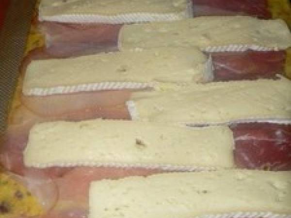 LA TARTIFLETTE ROULEE AU JAMBON DE BAYONNE - Préparation etape 6