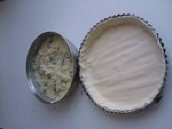 Quiche aux poireaux ou flamiche - Préparation etape 4