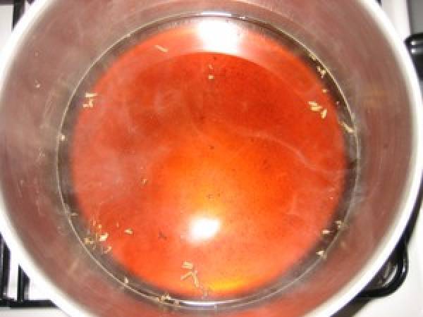 Chutney de figues blanche - Préparation etape 3