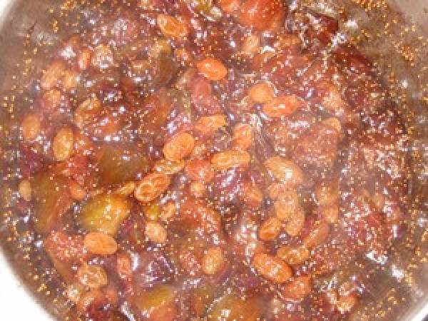 Chutney de figues blanche - Préparation etape 5