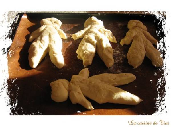 St Nicolas, Mannala ou Jeanbonhomme... - Préparation etape 6