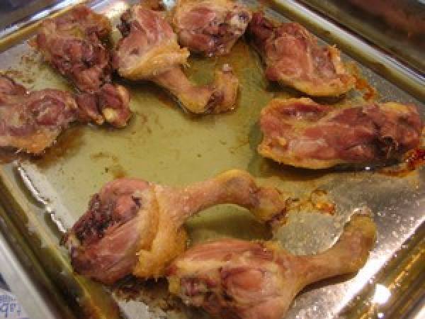 Tajine de canard aux clémentines pour Lavande - Préparation etape 1