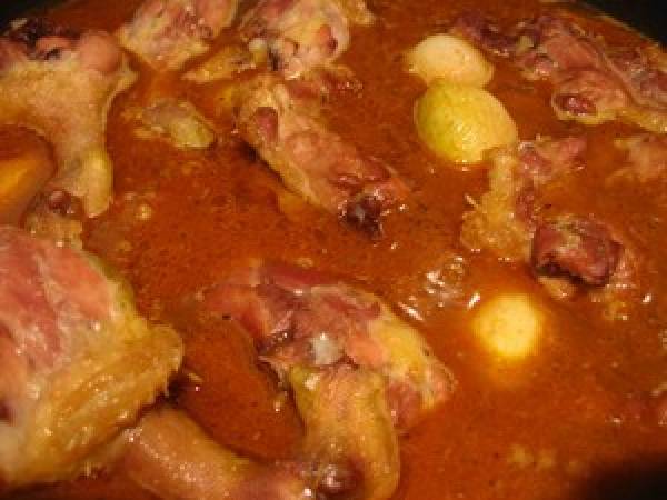 Tajine de canard aux clémentines pour Lavande - Préparation etape 3