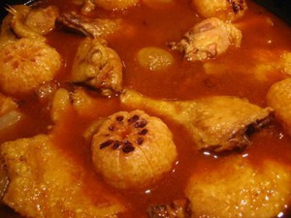 Tajine de canard aux clémentines pour Lavande - Préparation etape 5