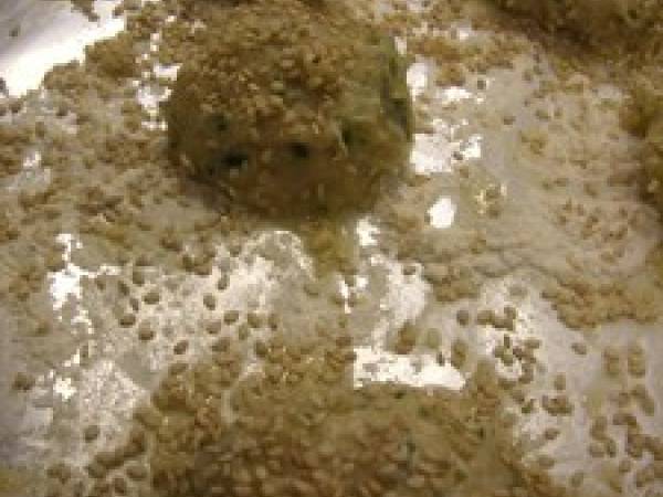 Boulettes de poisson au sésame et son tit bol de nouilles aux brocolis! - Préparation etape 2