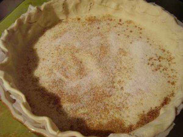 Tarte fine aux kiwis - Préparation etape 2