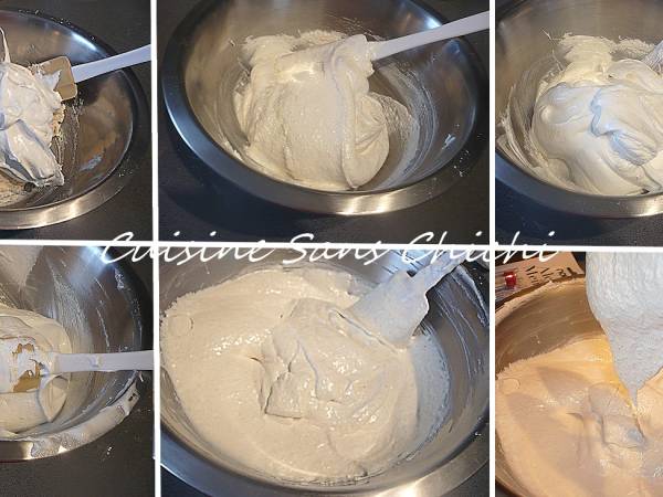 Macarons mojito à la meringue Italienne - Préparation etape 7