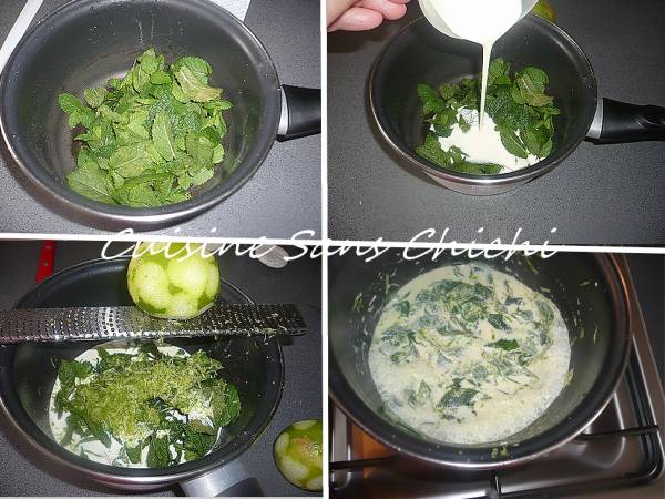 Macarons mojito à la meringue Italienne - Préparation etape 15