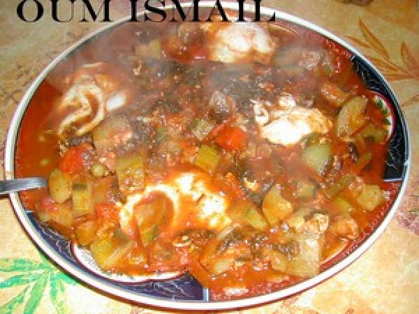 Tagine aux légumes et oeufs de chez orientissime - Préparation etape 6