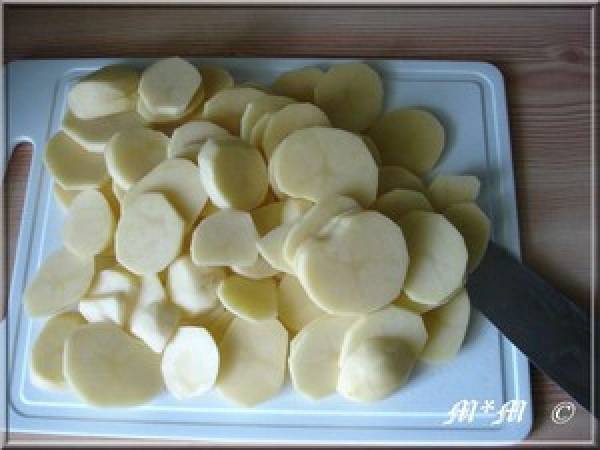 Pommes de terre sarladaises - Préparation etape 1