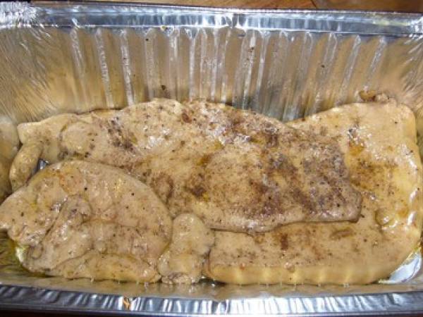 Terrine de foie gras aux poires, accompagnée de kumquats confits - Préparation etape 7