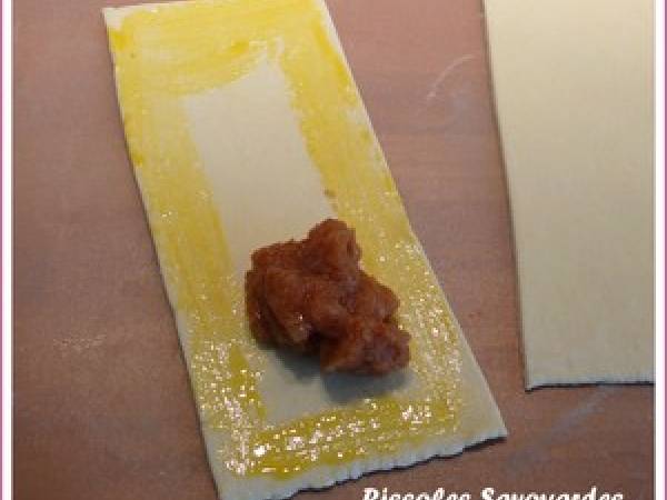 Rézules ou Rissoles savoyardes aux poires - Préparation etape 4