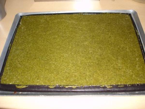 Roulé aux épinards, saumon fumé et boursin - Préparation etape 3