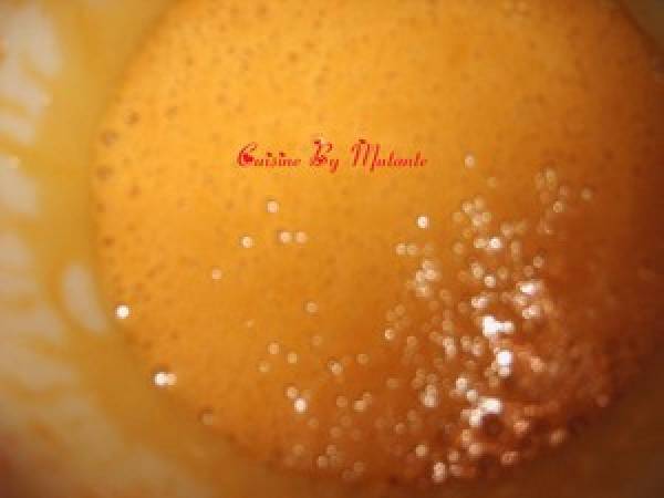 Bûche caramel à la fleur de sel (ma merveilleuse bûche de Noël!) - Préparation etape 1