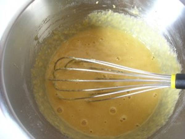 Bûche chocolat, marrons, pommes/caramel - Préparation etape 4