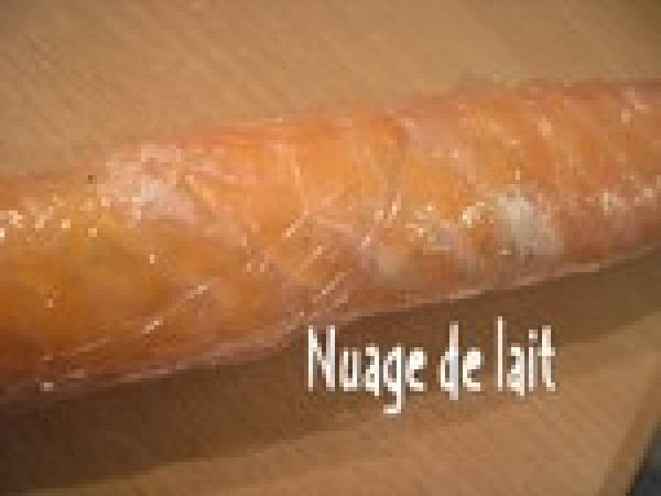 Rouleau de Printemps au Saumon Fumé et Joyeux Noel - Préparation etape 3