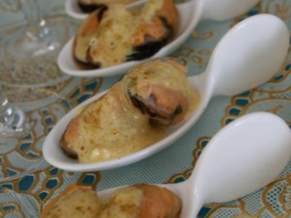 Variantes de verrines et cuillères festives - Préparation etape 2