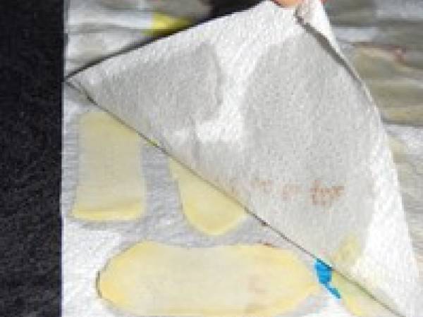 Amuse-bouche chorizo & pommes de terre - Préparation etape 2