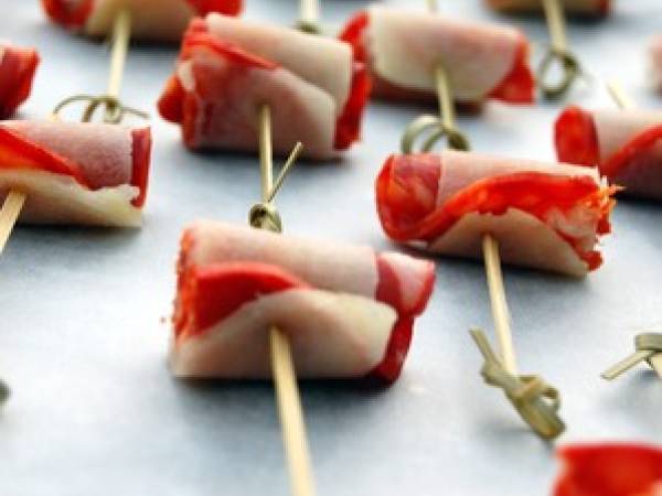 Amuse-bouche chorizo & pommes de terre - Préparation etape 4