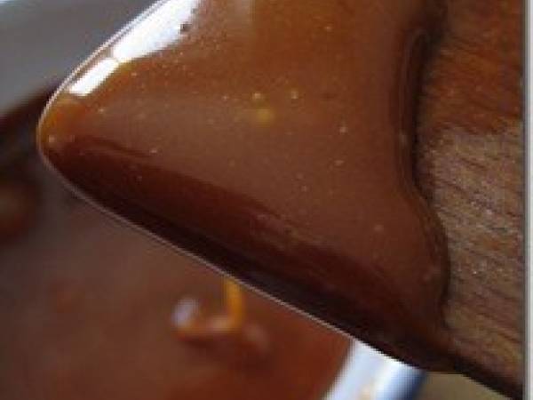 Bûche 2 chocolats et caramel au beurre salé... - Préparation etape 4