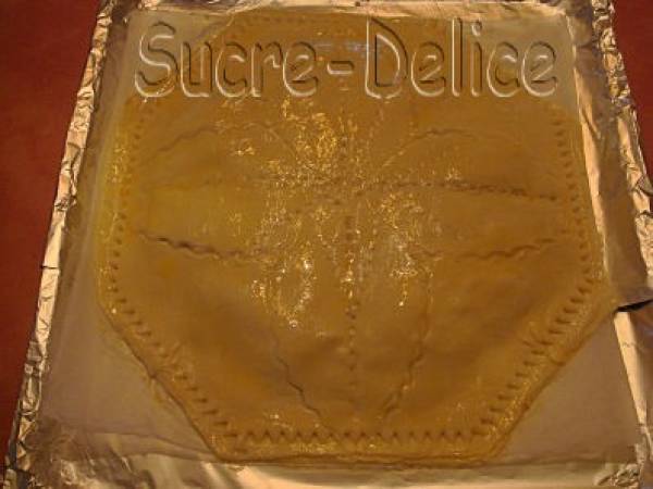 Galette des Rois à la Frangipane et aux pommes - Préparation etape 6