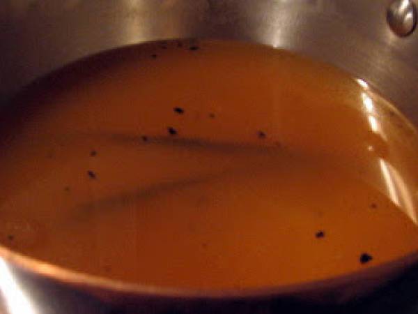 Espuma des fruits de la passion à l'ananas - Préparation etape 2