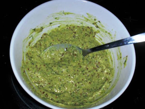 Lapin aux trois moutardes - Préparation etape 1