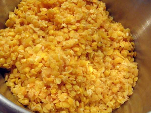 Petit salé aux lentilles blondes - Préparation etape 2