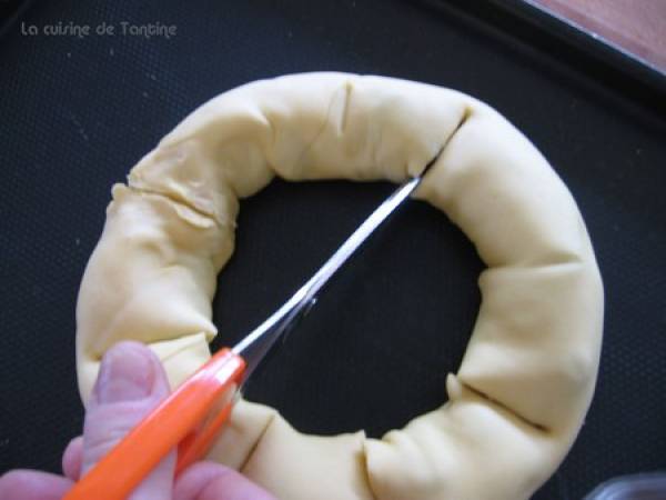 Couronne des roi danoise - Préparation etape 7