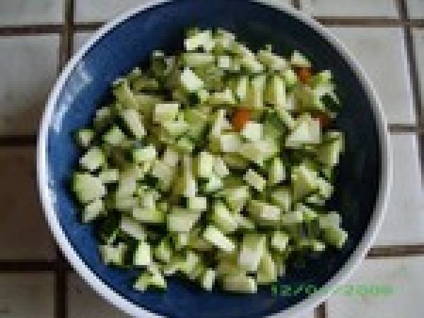 Tomates Farcies aux Topinambours, Chanterelles, Citrouille - Préparation etape 2