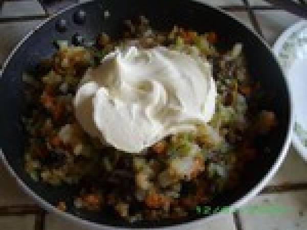 Tomates Farcies aux Topinambours, Chanterelles, Citrouille - Préparation etape 5