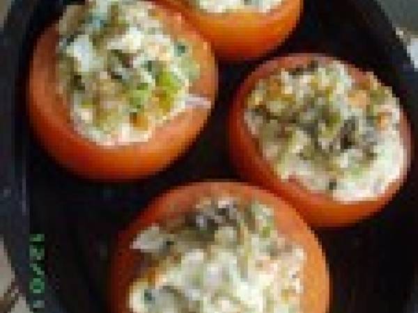 Tomates Farcies aux Topinambours, Chanterelles, Citrouille - Préparation etape 6