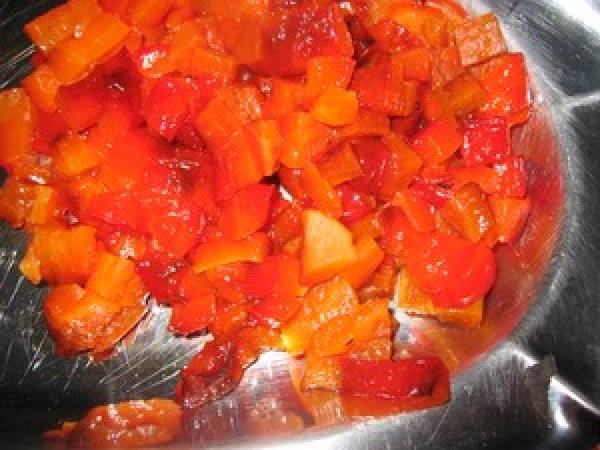 Courgettes rondes farcies aux petits légumes (M) - Préparation etape 7