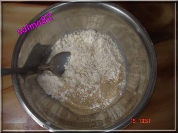 Brioche de roi ou roscón de reyes - Préparation etape 1