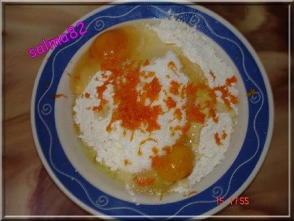 Brioche de roi ou roscón de reyes - Préparation etape 2