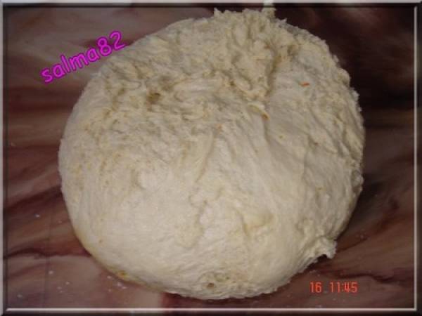 Brioche de roi ou roscón de reyes - Préparation etape 3