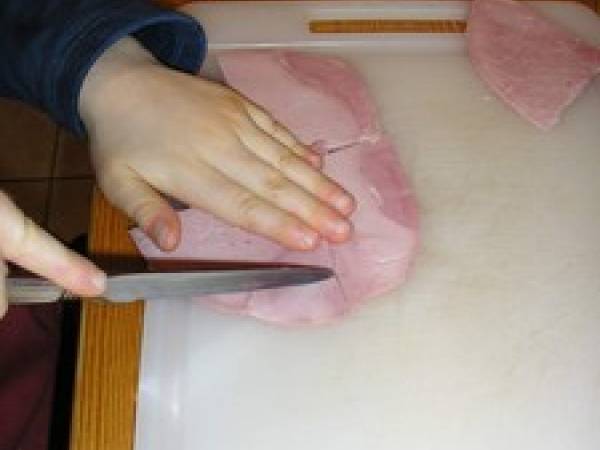 Oeufs cocotte au jambon - Préparation etape 3