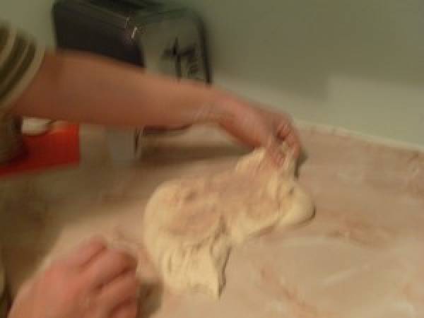 Khefaf, sfenj, beignet traditional algerien - Préparation etape 3